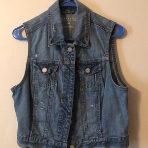 Denim vest